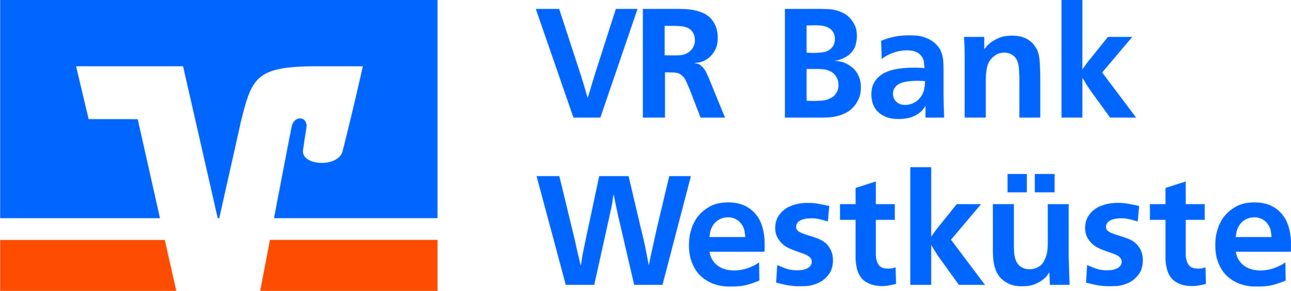 VR Bank Westküste linksbündig